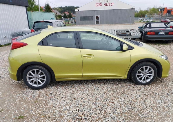 Honda Civic cena 29900 przebieg: 118000, rok produkcji 2012 z Białystok małe 596